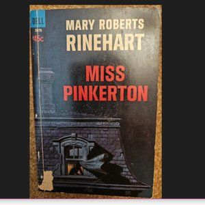 Mary Roberts Rinehart “Miss Pinkerton” Book.